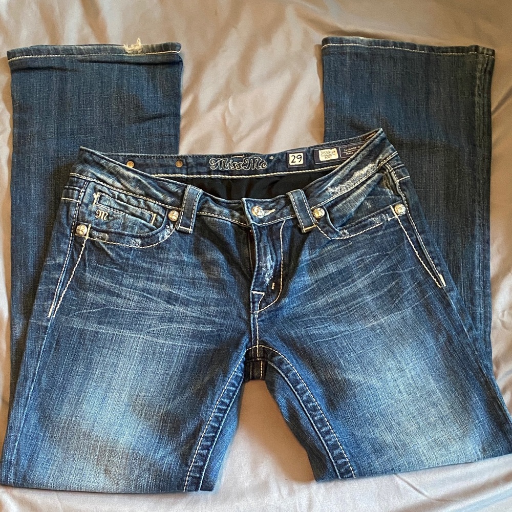Miss Me Women's Blue Boot Cut Jeans